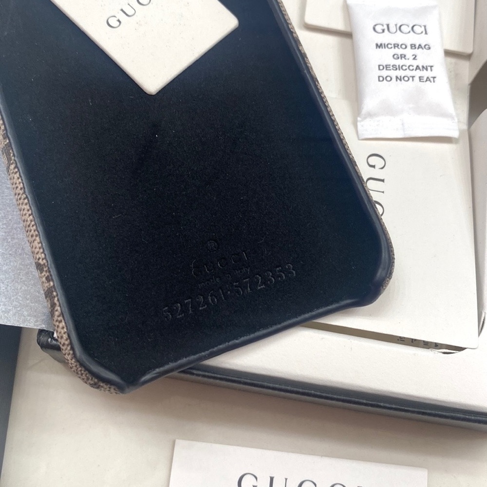 New Gucci Supreme Monogram Kingsnake iPhone 7 Case Cover, New in Box, - Picture 4 of 9